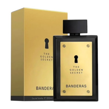 PERFUME MASCULINO ANTONIO BANDERAS THE GOLDEN SECRET EDT 200ML