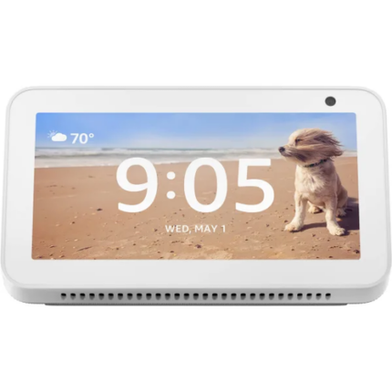 ALTAVOZ INTELIGENTE AMAZON ECHO SHOW 5 3ª GENERACIÓN CON ALEXA BT/WIFI GLACIER WHITE