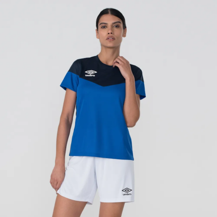 CAMISETA DEPORTIVO FEMENINO UMBRO STADIUM MANGAS CORTAS