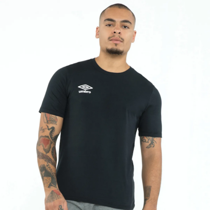 CAMISETA CASUAL MASCULINO UMBRO ESSENTIAL MANGAS CORTAS