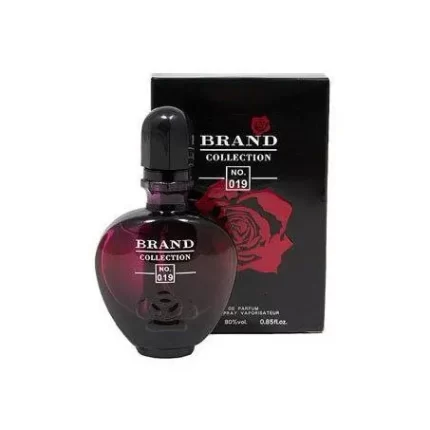 PERFUME FEMENINO BRAND COLLECTION N° 019 PACO RABANNE BLACK EDP 25ML