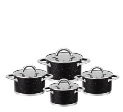 SET DE OLLAS HAUS ROLAND HR118-1 8 PIEZAS