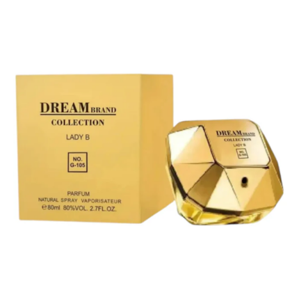 PERFUME FEMENINO BRAND COLLECTION DREAM N°105 LADY B EDP 25ML