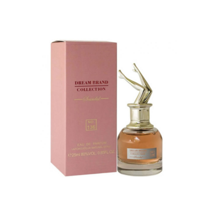 PERFUME FEMENINO BRAND COLLECTION DREAM N°136 SCANDAL EDP 25ML