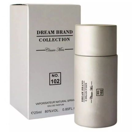 PERFUME MASCULINO BRAND COLLECTION DREAM N°102 CLASSIC MEN EDP 25ML