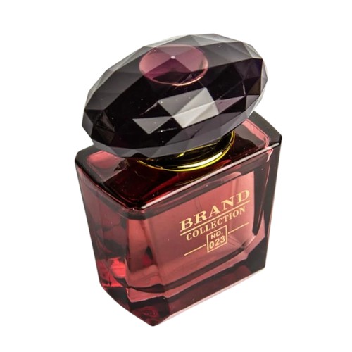 PERFUME FEMENINO BRAND COLLECTION N° 023 VERSACE CRISTAL NOIR  EDP 25ML - Imagen 3