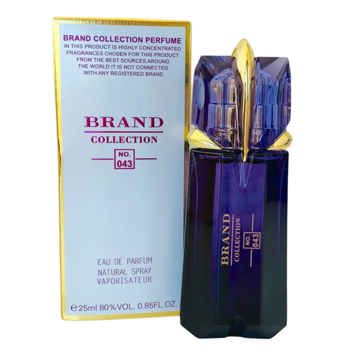 PERFUME FEMENINO BRAND COLLECTION N° 043 THIERRY MUGLER ALIEN 25ML - Imagen 3