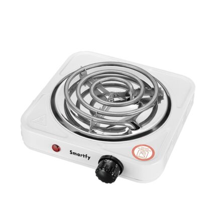 COCINA ELÉCTRICA SMARTFY FG01W 1 QUEMADOR ESPIRAL 1000W 110V/60HZ WHITE