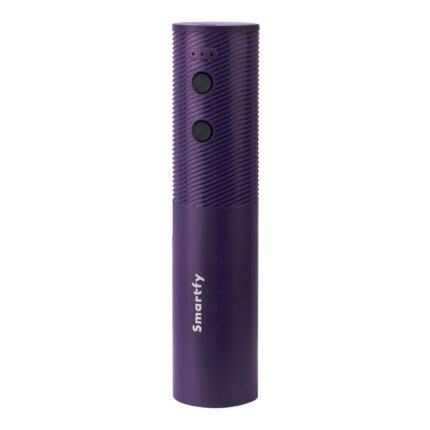 ABRIDOR ELÉCTRICO DE VINO SMARTFY AV01P RECARGABLE PURPLE