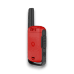 RADIO WALK TALK MOTOROLA T-110 25KM 26 CANALES RED/BLACK - Imagen 5