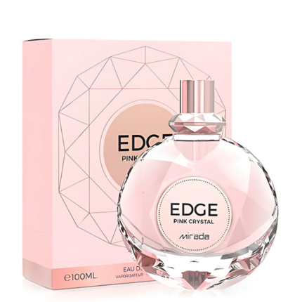 PERFUME FEMENINO MIRADA EDGE PINK CRYSTAL EDP 100ML
