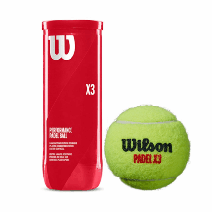 PELOTA DE PADEL UNISEX WILSON X3 PERFORMANCE SET DE 3