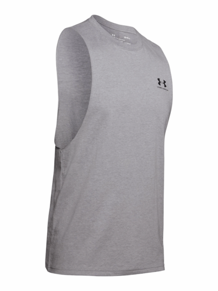 CAMISETA DEPORTIVO MASCULINO UNDER ARMOUR LEFT CHEST SIN MANGAS