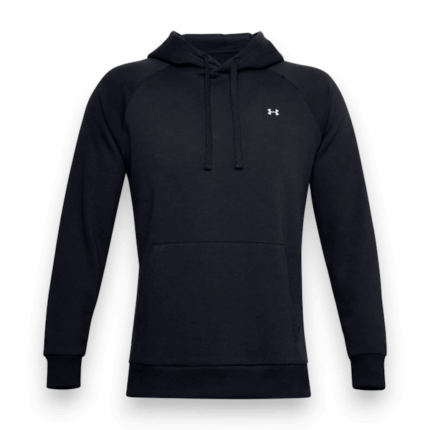HOODIE DEPORTIVO MASCULINO UNDER ARMOUR RIVAL FLEECE BLACK