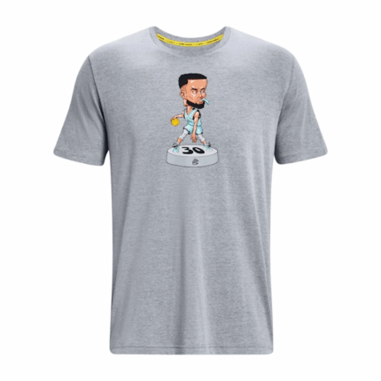 CAMISETA DEPORTIVO MASCULINO UNDER ARMOUR CURRY BOBBLE HEAD MANGAS CORTAS