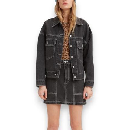 CHAQUETA CASUAL FEMENINO LEVI'S CARPINTERO TRUCKER BLACK