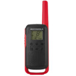 RADIO WALK TALK MOTOROLA T-210 32KM 22 CANALES BLACK/RED - Imagen 2