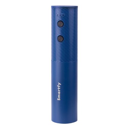 ABRIDOR ELÉCTRICO DE VINO SMARTFY AV01BL RECARGABLE BLUE