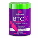BOTOX CAPILAR NATUREZA COSMETICOS BTOX PURPLE CARROT BLOND PLATINUM 1KG