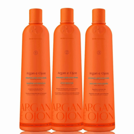 SET DE ALISADO CAPILAR RICHEE ARGÁN Y OJÓN 1000ML