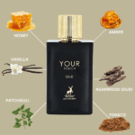 PERFUME MASCULINO MAISON ALHAMBRA YOUR TOUCH OUD EDP 100ML - Imagen 5