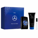 PERFUME MASCULINO MERCEDES BENZ MAN SET EDT 100ML+SHOWER GEL 100ML+10ML EDT