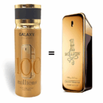 SPRAY CORPORAL MASCULINO GALAXY PLUS CONCEPT 100 MILLIONS 200ML - Imagen 2