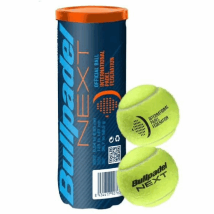 PELOTA DE PADEL UNISEX BULLPADEL FIP NEXT SET DE 3