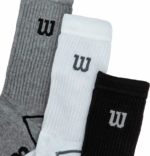 MEDIA DEPORTIVO UNISEX WILSON TRICOLOR MULTIFILAMENTO SET DE 3 - Imagen 5