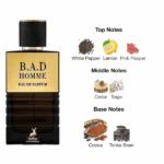 PERFUME MASCULINO MAISON ALHAMBRA B.A.D HOMME EDP 100ML - Imagen 3