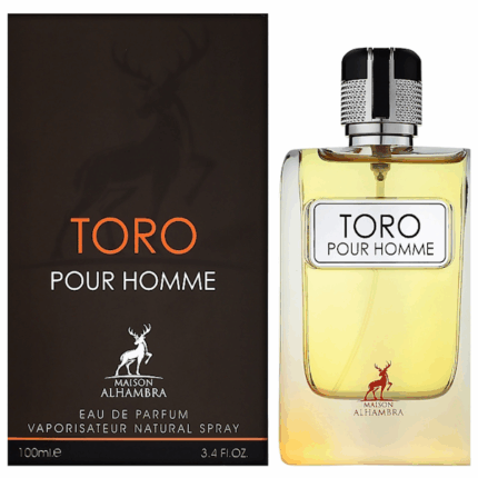 PERFUME MASCULINO MAISON ALHAMBRA TORO POUR HOMME EDP 100ML
