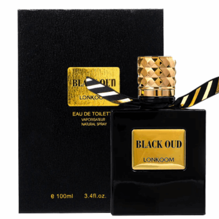 PERFUME MASCULINO LONKOOM BLACK OUD EDT 100ML