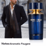 PERFUME MASCULINO LONKOOM NOBLE BLUE EDP 100ML - Imagen 7