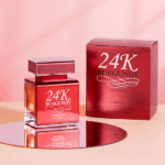 PERFUME FEMENINO LONKOOM 24K BURGUNDY EDP 100ML - Imagen 6