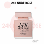 PERFUME FEMENINO LONKOOM 24K NUDE ROSE EDP 100ML - Imagen 3