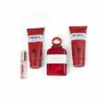 PERFUME MASCULINO MUSH MUSH REBEL POUR HOMME SET DE 4 PIEZAS - Imagen 3