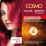 TINTE CAPILAR COSMO COLOR EXPRESS CREAM 6.6 RED PASSION KIT - Imagen 2