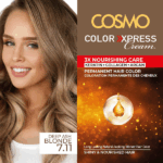 TINTE CAPILAR COSMO COLOR EXPRESS CREAM 7.11 DEEP ASH BLONDE KIT - Imagen 2
