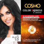 TINTE CAPILAR COSMO COLOR EXPRESS CREAM 1.0 JET BLACK KIT - Imagen 2