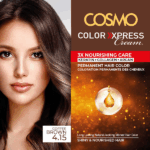 TINTE CAPILAR COSMO COLOR EXPRESS CREAM 4.15 COFFEE BROWN KIT - Imagen 2