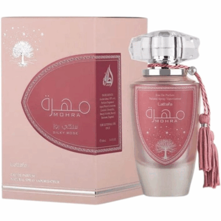 PERFUME FEMENINO LATTAFA MOHRA SILKY ROSE EDP 100ML