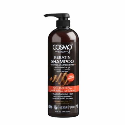 SHAMPOO CAPILAR COSMO KERATIN ANTI-CAÍDA 1000ML