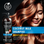 SHAMPOO CAPILAR COSMO COCONUT MILK HIDRATANTE 1000ML - Imagen 2