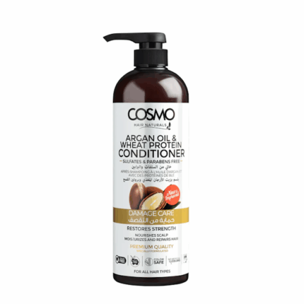 ACONDICIONADOR CAPILAR COSMO ARGAN OIL & WHEAT PROTEIN DAMAGE CARE 1000ML