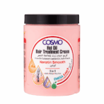 TRATAMIENTO CAPILAR COSMO HOT OIL KERATIN SMOOTH 3 EN 1 1000ML
