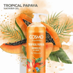 GEL DE DUCHA CORPORAL COSMO TEMPTATION TROPICAL PAPAYA 1000ML - Imagen 2