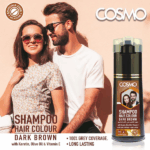 SHAMPOO CAPILAR COSMO HAIR COLOUR DARK BROWN 180ML - Imagen 3