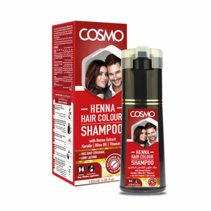 SHAMPOO CAPILAR COSMO HAIR COLOUR HENNA 180ML