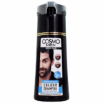 SHAMPOO PARA BARBA COSMO MEN COLOUR NATURAL BLACK 180ML - Imagen 2