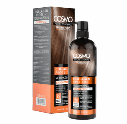 SHAMPOO CAPILAR COSMO PROFESIONAL COLLAGEN PROTEIN VOLUMIZING 1000ML